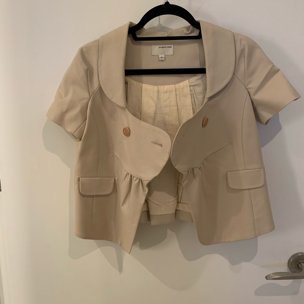 Minden Chan cropped vest